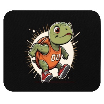 Discover Running Late Turtle Relatable Fitness Mouse Pads