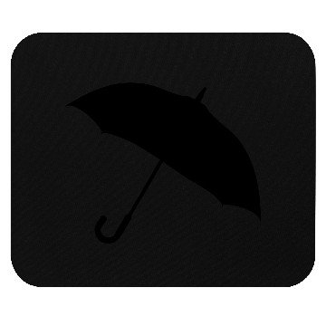 Discover Classic Umbrella Silhouette Mouse Pads