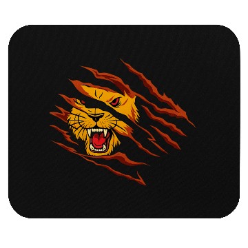 Discover Wild Beast Scratch Mouse Pads