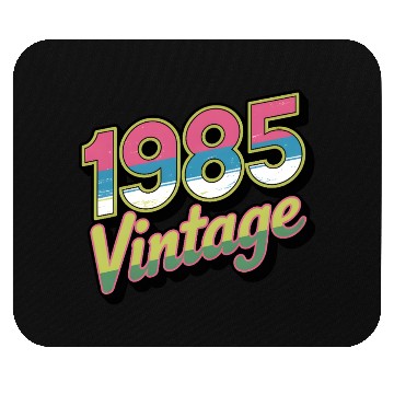 Discover 1985 Vintage Birthday Retro 80s Gift Idea Mouse Pads