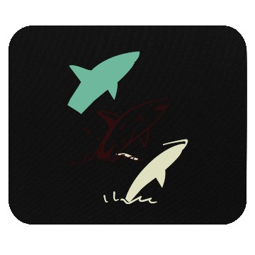Discover Shark Breakdown Mouse Pads