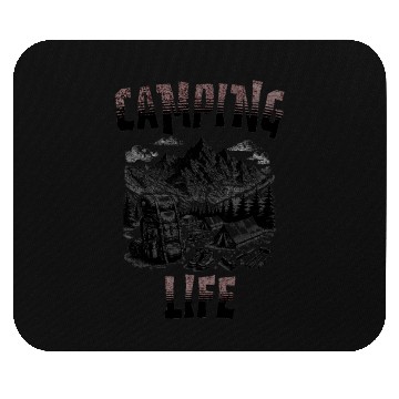 Discover Camping Life Hiking Mouse Pads