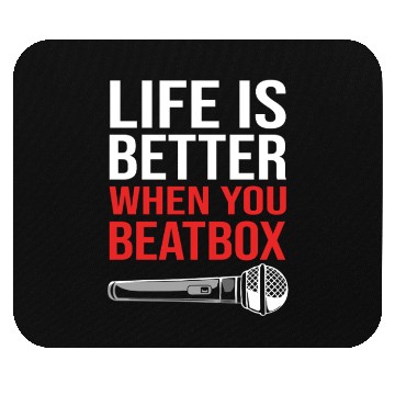 Discover Beatbox Rap Hip Hop Music Mouse Pads