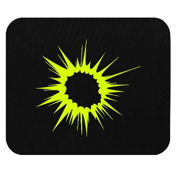 Discover Explosion neon > Vector graphic Mouse Pads