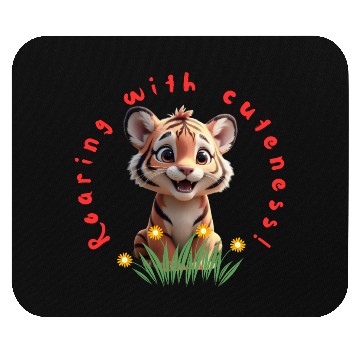 Discover Cute Tiger Mouse Pads