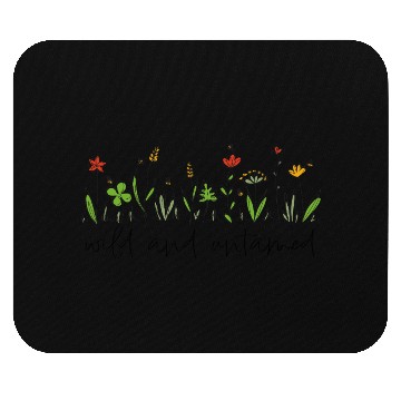 Discover wild and untamed wildflowers nature Mouse Pads