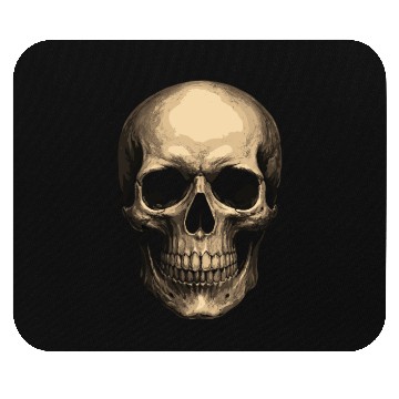Discover Realistic Skull – Dark Grunge Art Mouse Pads