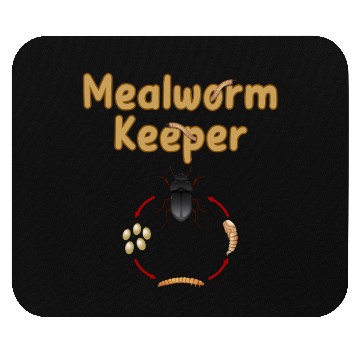 Discover Mealworms Farm Tenebrio molitor Insect Lover Mouse Pads