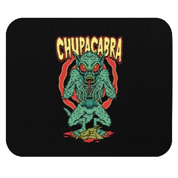 Discover CHUPACABRA – Cryptid Monster Horror Mouse Pads