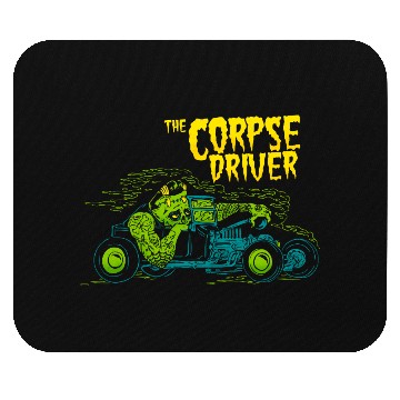 Discover The Corpse Driver – Rat Rod Zombie Racer Mouse Pads