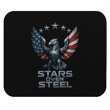 Discover Stars Over Steel Mouse Pads