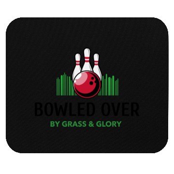 Discover Bowled Over by Grass Glory Mouse Pads