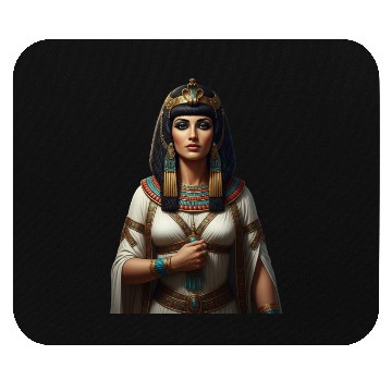 Discover Royal Ancient Egyptian Queen Portrait Mouse Pads