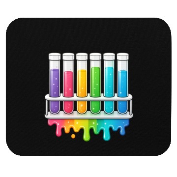 Discover Chemistry Test Tube Design Mouse Pads