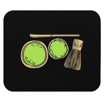 Discover Matcha Japanese Tea Matcha Mouse Pads