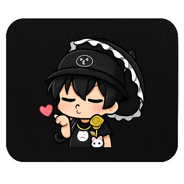 Discover Chibi Joneda Blowing Kiss Mouse Pads