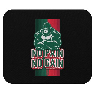 Discover 1RSN - No pain No gain Mouse Pads