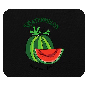 Discover Watermelon Sweet Summer Vibes Mouse Pads