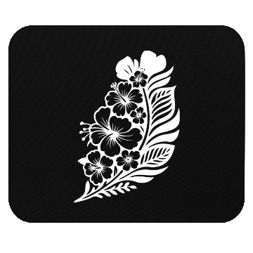 Discover Tropical Floral Pattern for Summer Wear Mouse Pads
