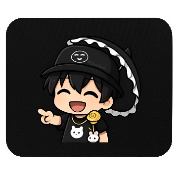 Discover Chibi Joneda Laugh Mouse Pads