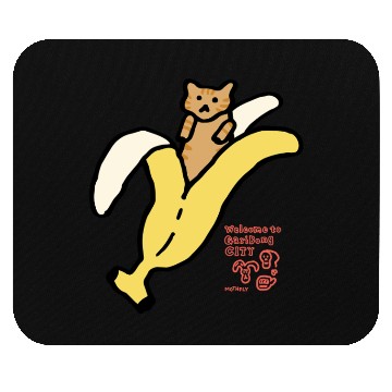 Discover Bananyang - 011. Cheese Tabby Mouse Pads
