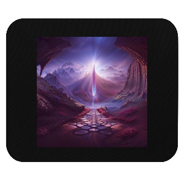 Discover Path to the Crystal of Life Mouse Pads