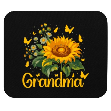 Discover Grandma Sunflower Appreciation Design Mouse Pads