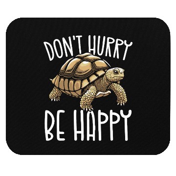 Discover Turtle Chill Motivational Quote Mouse Pads