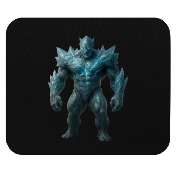 Discover Crystal Golem hyper-realistic Mouse Pads