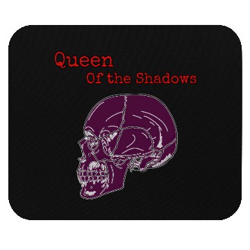 Discover Queen of the Shadows Gothic Skull Art Mouse Pads