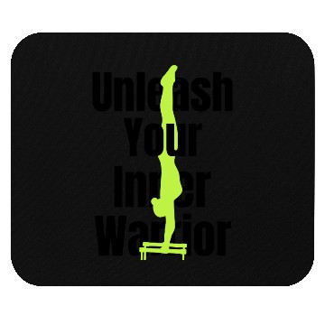 Discover Unleash Your Inner Warrior Mouse Pads