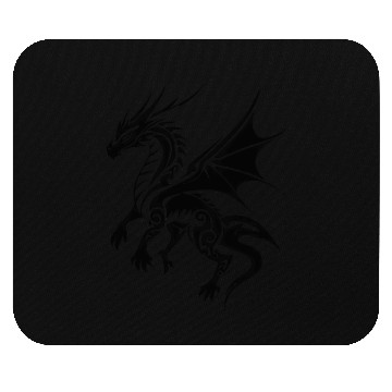 Discover Tribal Dragon Mouse Pads