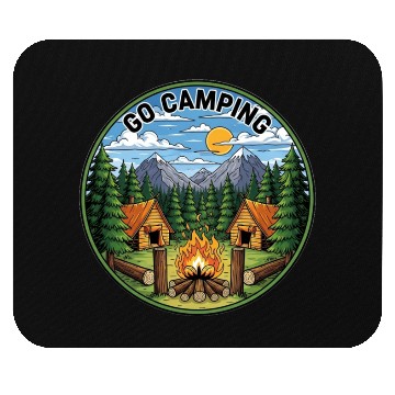 Discover Go Camping Mouse Pads