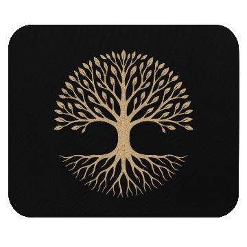 Discover Elegant Tree of Life Symbol Design Mouse Pads