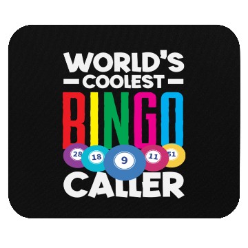 Discover Bingo World's Coolest Bingo Player Vibes Mouse Pads
