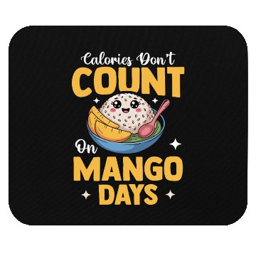 Discover Mango Sticky Rice Thai Street Food Mouse Pads