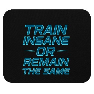 Discover Neon Motivational Workout Quote Mouse Pads