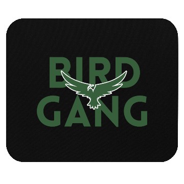 Discover Bird Gang Bold Logo Design Mouse Pads