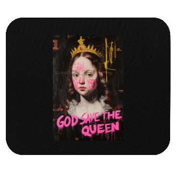 Discover God Save the Queen Mouse Pads