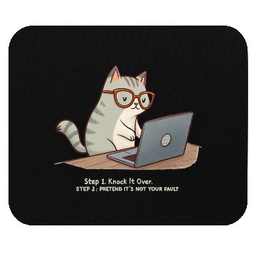 Discover Keyboard Warrior Cat Mouse Pads