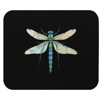 Discover Dragonfly design insect art entomology I love bugs Mouse Pads