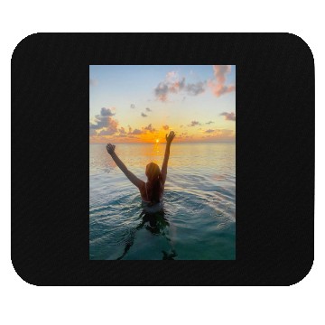 Discover Summer sunset  Mouse Pads