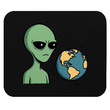 Discover Judgy Alien Mouse Pads
