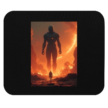 Discover Giant Alien Overwatch Scene Mouse Pads