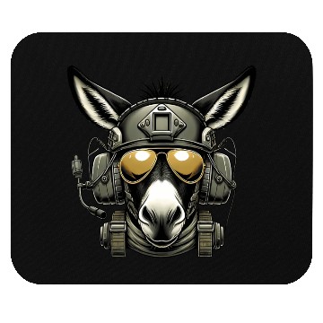 Discover Donkey Military Design Mouse Pads