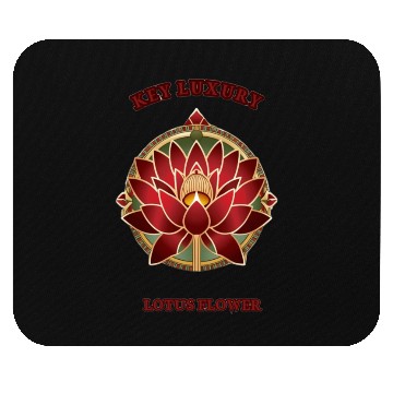 Discover Luxury Lotus Mandala Design Mouse Pads