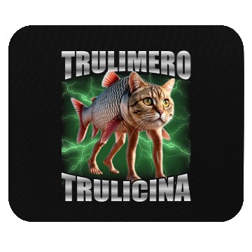 Discover Trulimero Trulicina - Italian Brainrot Mouse Pads