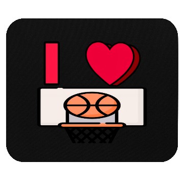 Discover I LOVE BASKETBALL #2 Mouse Pads