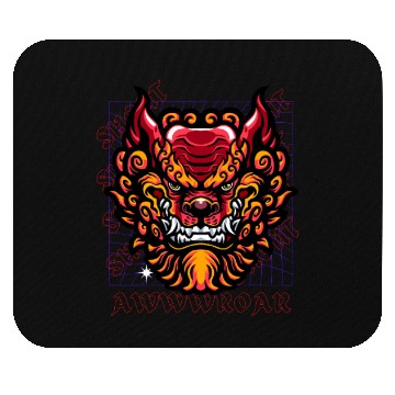 Discover D83D DFE3 Midnight Pulse Mouse Pads
