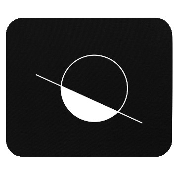 Discover Minimalistic Circle Design Mouse Pads